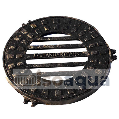 Чугунный дождеприемник-обрамление круглый 380 мм