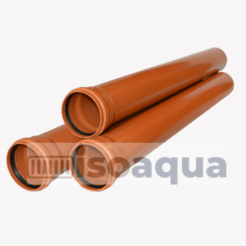 Канализационная труба ПВХ наружная 160 – 6000 мм Nashorn