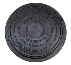 Люк канализационный чугунный тип Л (А15)