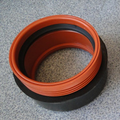 Врезка для соединения труб с колодцем 110 мм