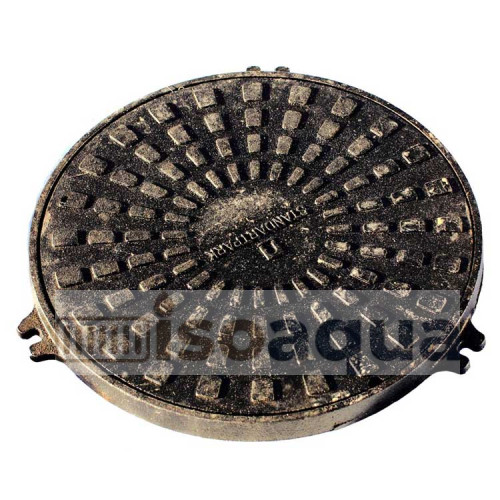 Люк канализационный чугунный ЛС-38