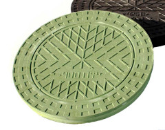 Люк полимербетонный для дренажного колодца FD 460