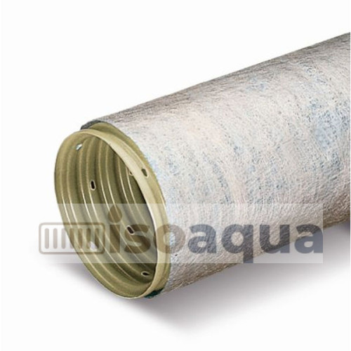 Дренажная труба ПВХ гофрированная Wavin в фильтре геотекстиль 200 мм