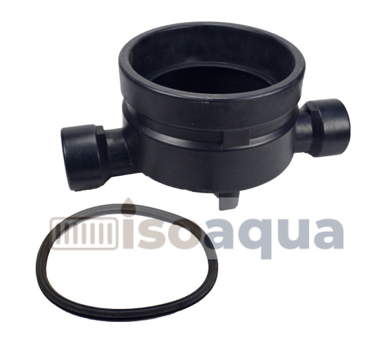 Кинета пластикового колодца 368 х 110 мм прямопроходная