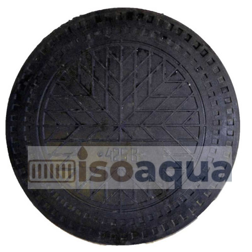 Люк полимербетонный для дренажного колодца Wavin 425