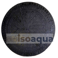 Люк полимербетонный для дренажного колодца Wavin 425