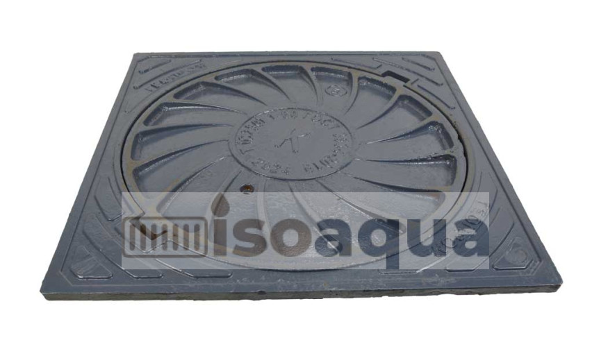 Люк чугунный квадратный тип Т 750х750 мм (К)