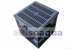 Дождеприемник S'park Basic 300X300 с чугунной  решеткой  