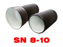 Труба гофрированная двустенная с раструбом SN 8 110 / 94 мм