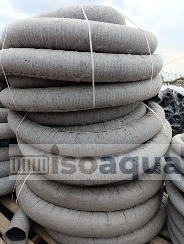 Труба дренажная «Насхорн» Ø110 мм (50 м) 