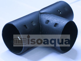 Тройник для дренажных труб 63 мм