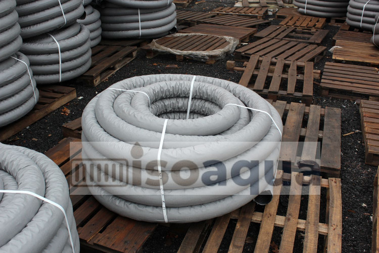 Труба дренажная «Насхорн» Ø160 мм (50 м) 