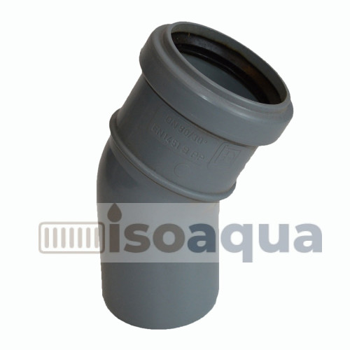Отвод - 40 мм / 30 град.
