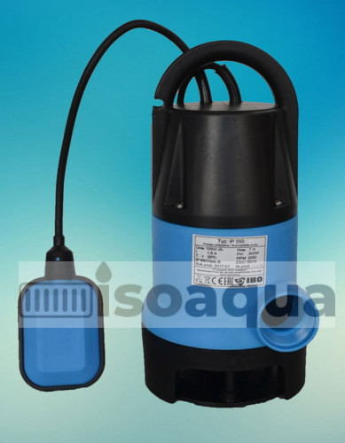 Насос дренажный IP 550 подача 175 л/мин