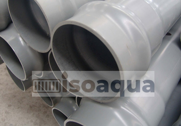 Труба напорная НПВХ 400 SDR 41 PN6,3 стенка 9,8 мм, длина 6220 мм