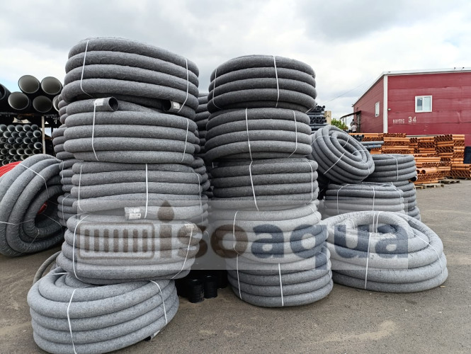 Труба дренажная «ЯрДренаж» Ø200 мм (40 м)