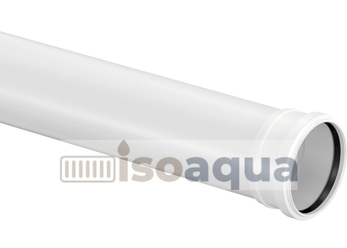 Труба бесшумная для внутренней канализации - 50 мм, длина 2000 мм