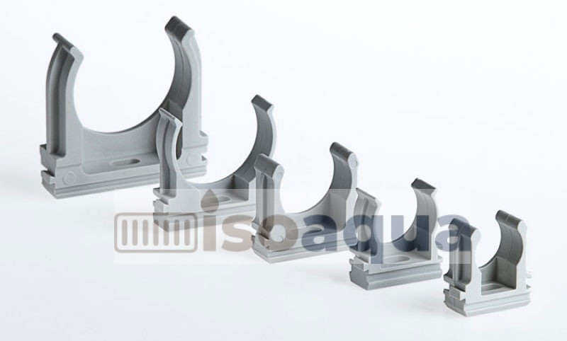 Крепеж-клипса для труб ПНД 32 мм